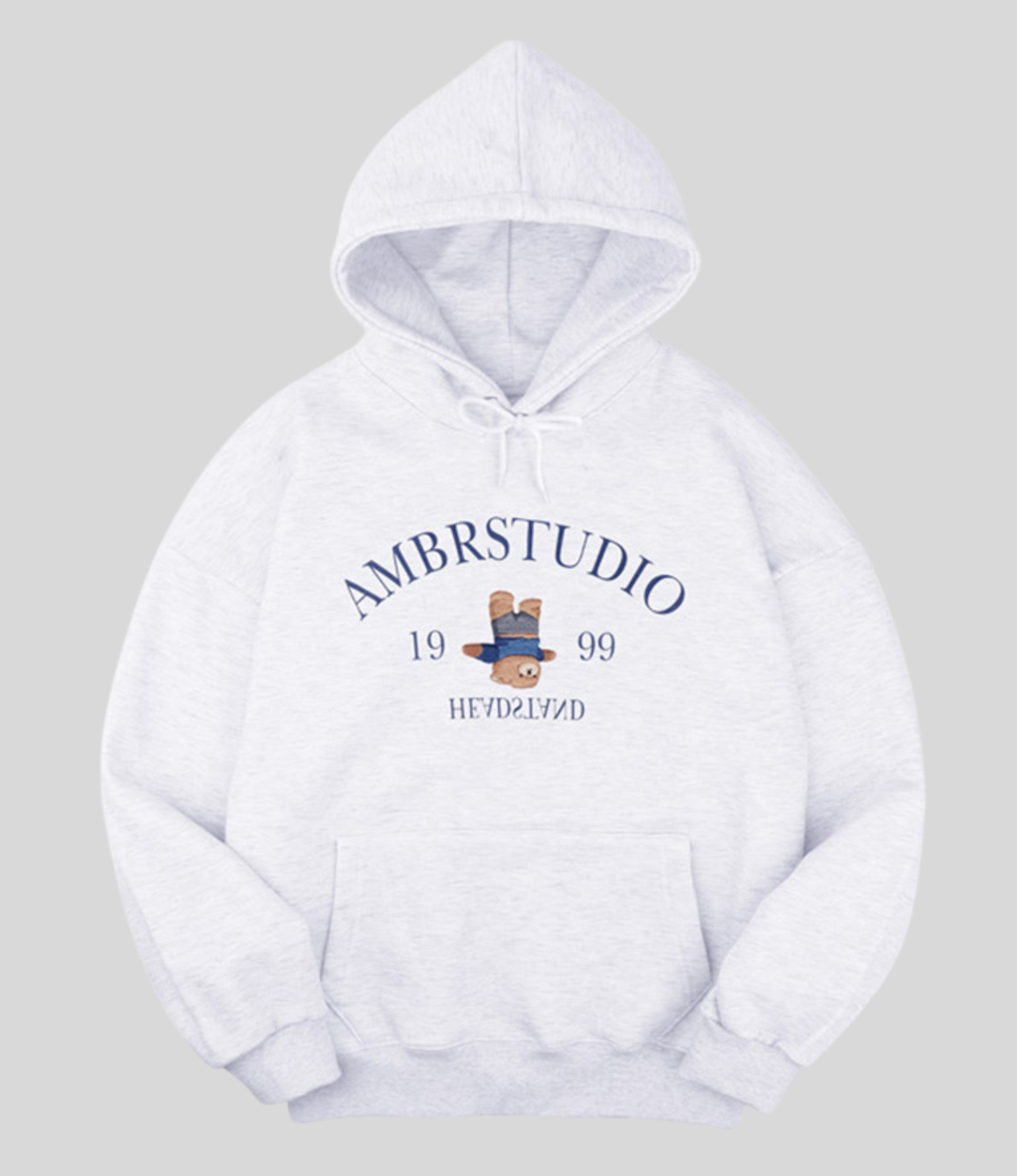 AMBLER - 1999 Headstand Bear Overfit Hooded T-Shirt - Image 2