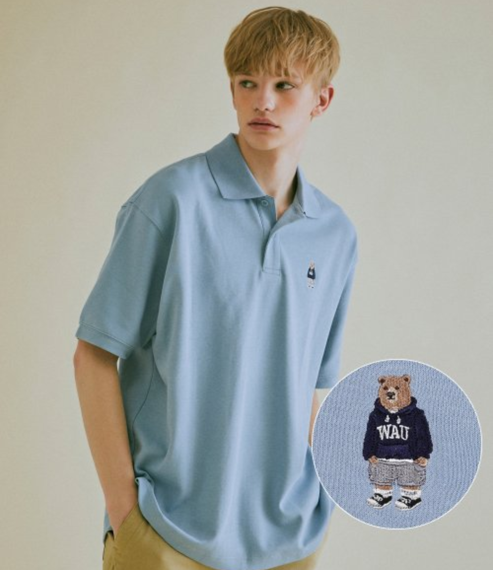 WHO.AU - Steve Collar Polo Shirt - Image 2