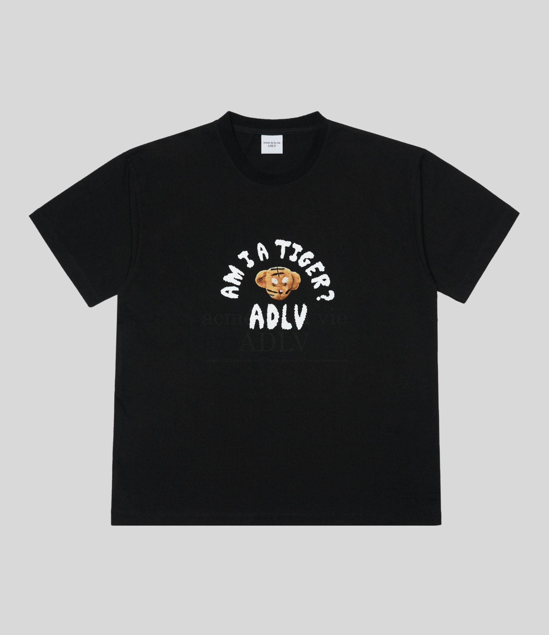 ADLV - Tiger Teddy Bear Doll Short Sleeve T-Shirt - Image 4