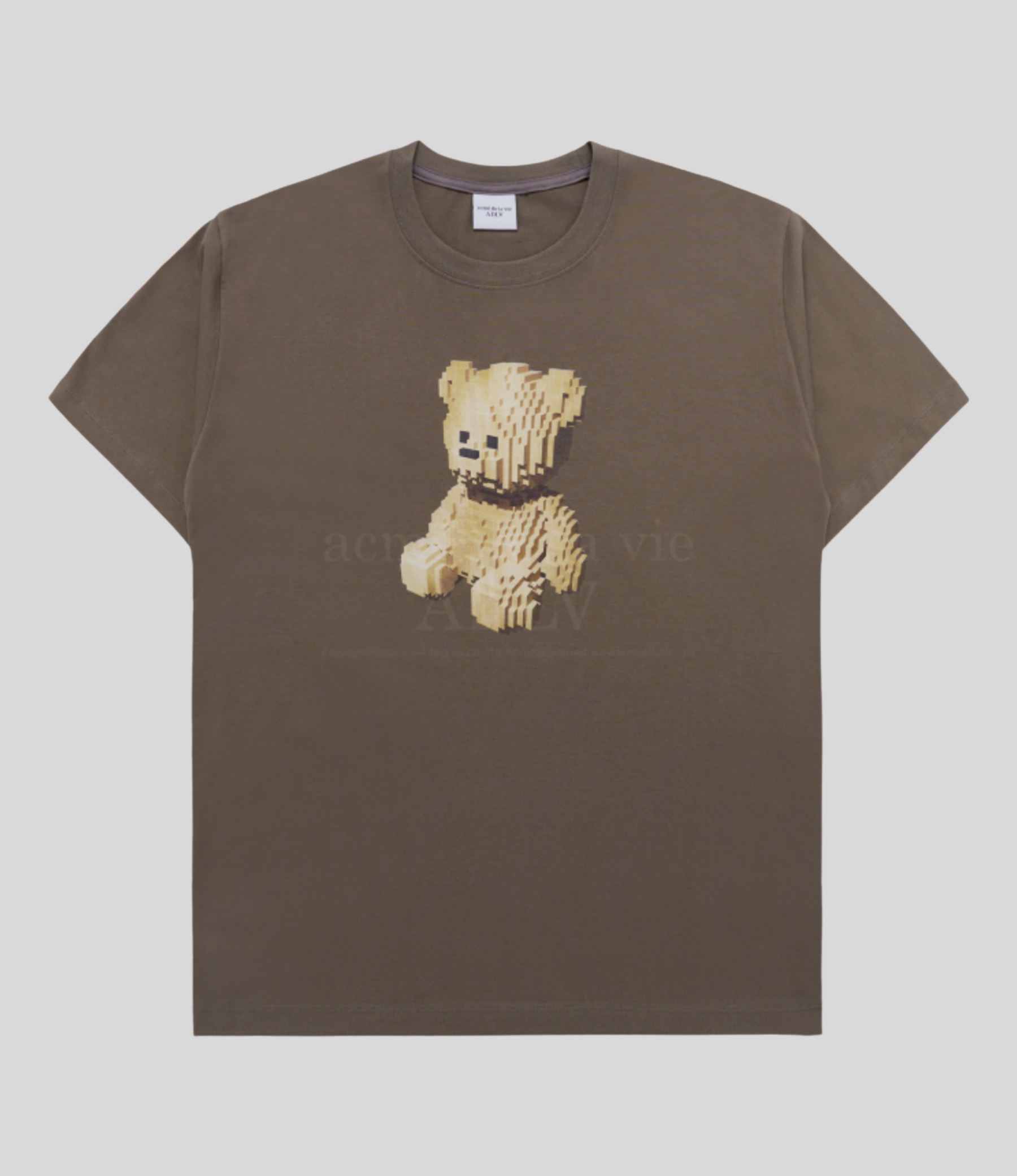 ADLV - Block Bear Short Sleeve T-Shirt - Image 2