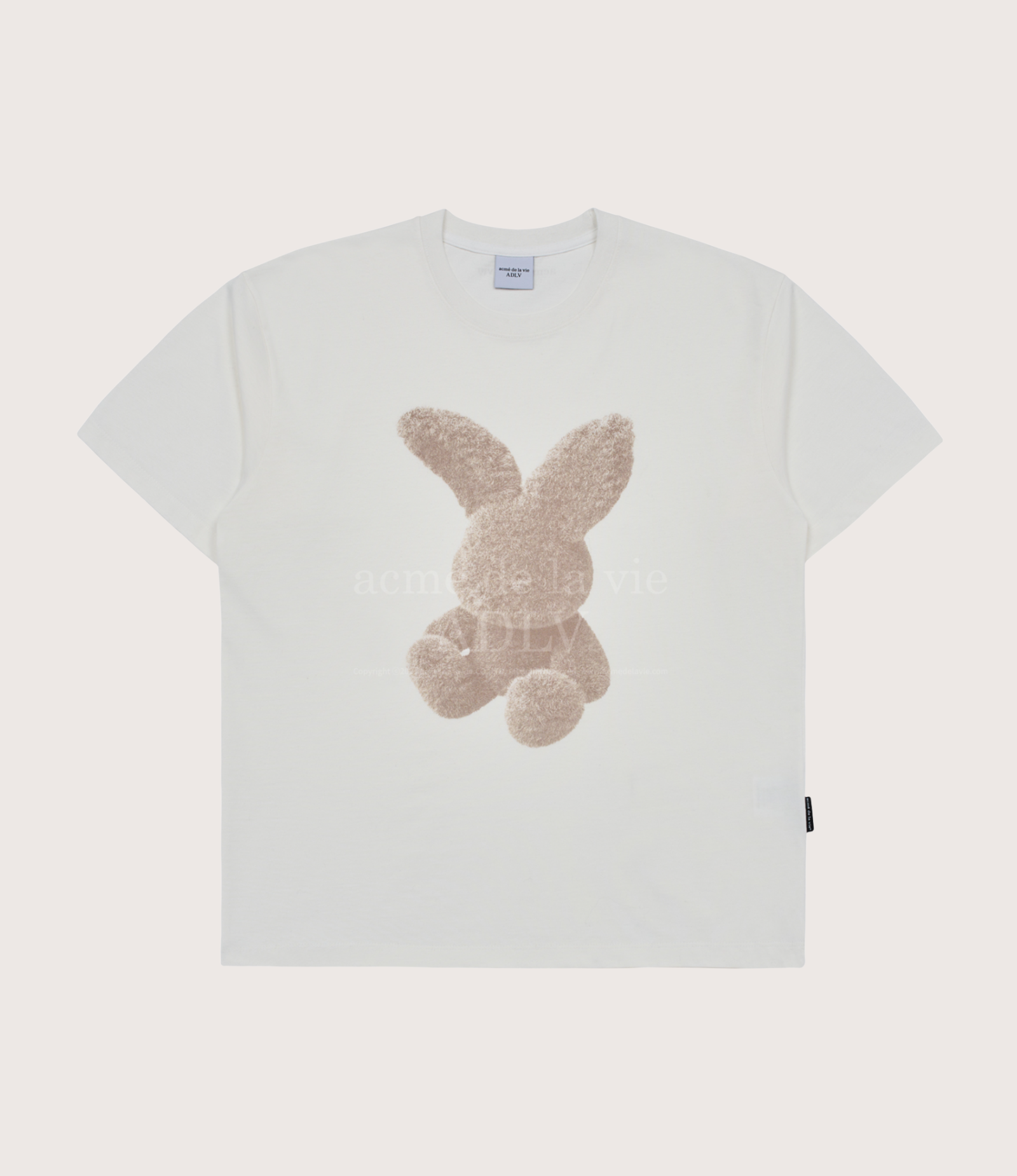ADLV - Fuzzy Rabbit Short Sleeve T-Shirt - Image 4