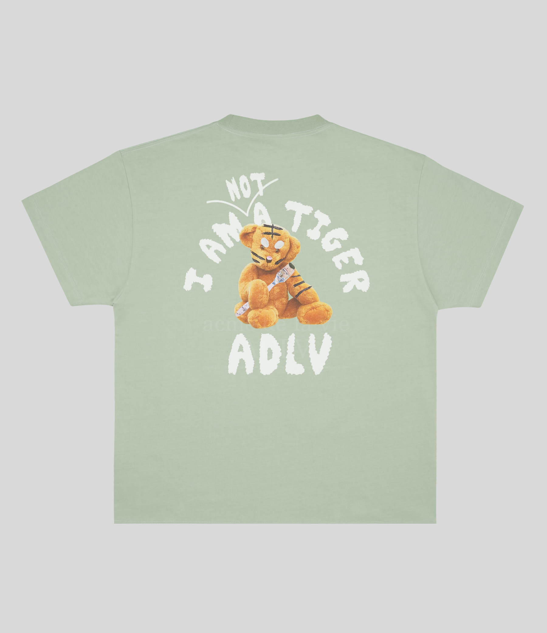 ADLV - Tiger Teddy Bear Doll Short Sleeve T-Shirt - Image 3