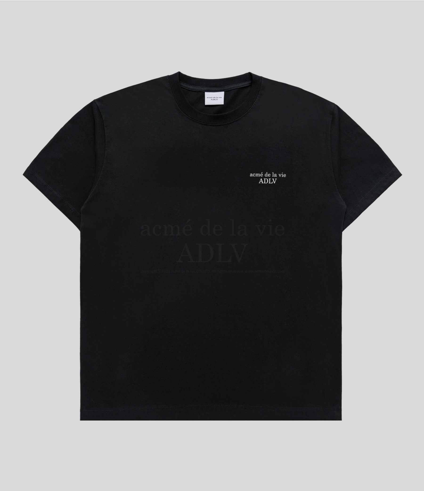 ADLV - Basic Short Sleeve T-Shirt 2R - Image 3