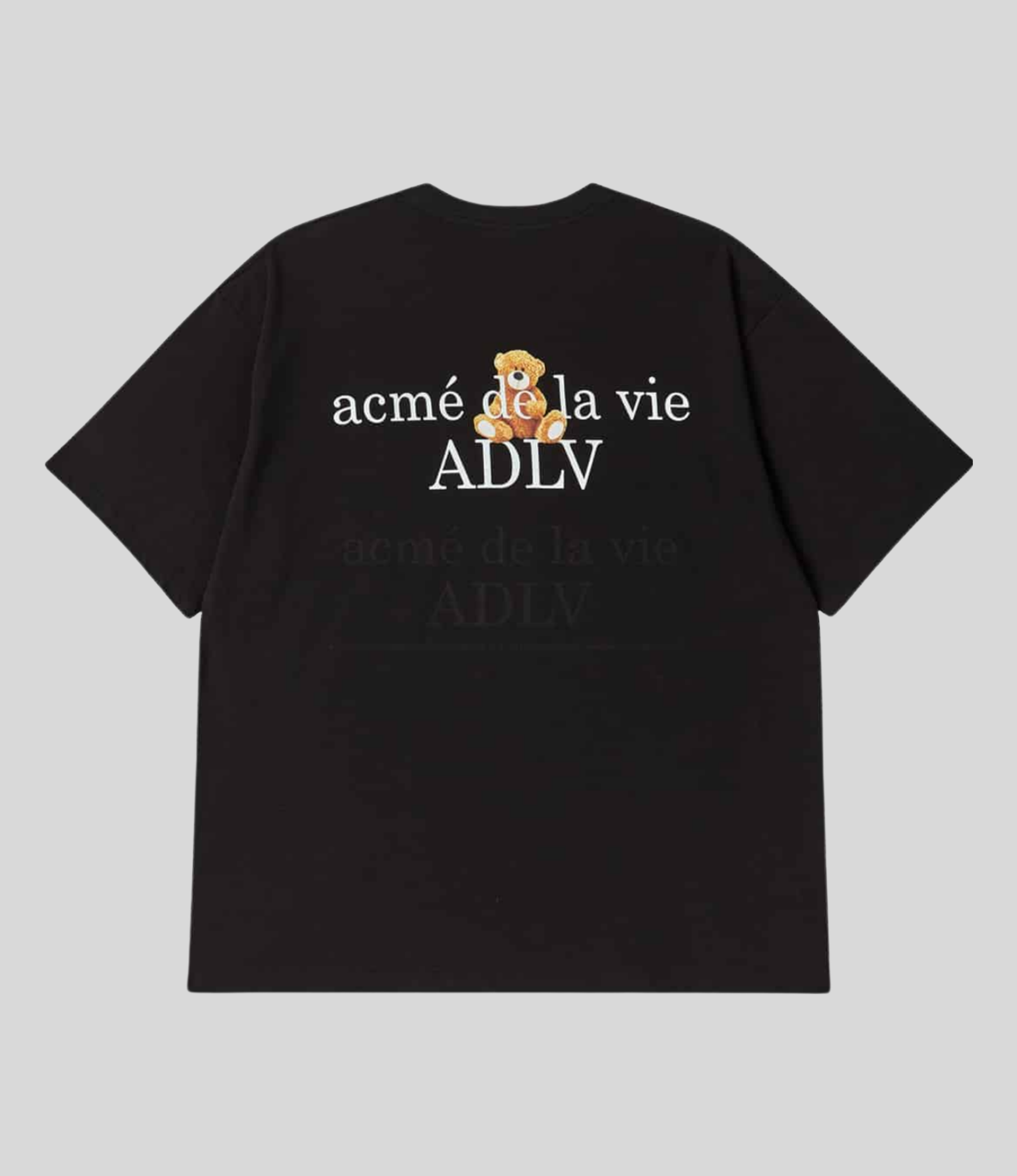 ADLV - BearDoll Basic Logo Short Sleeve T-Shirt - Image 2