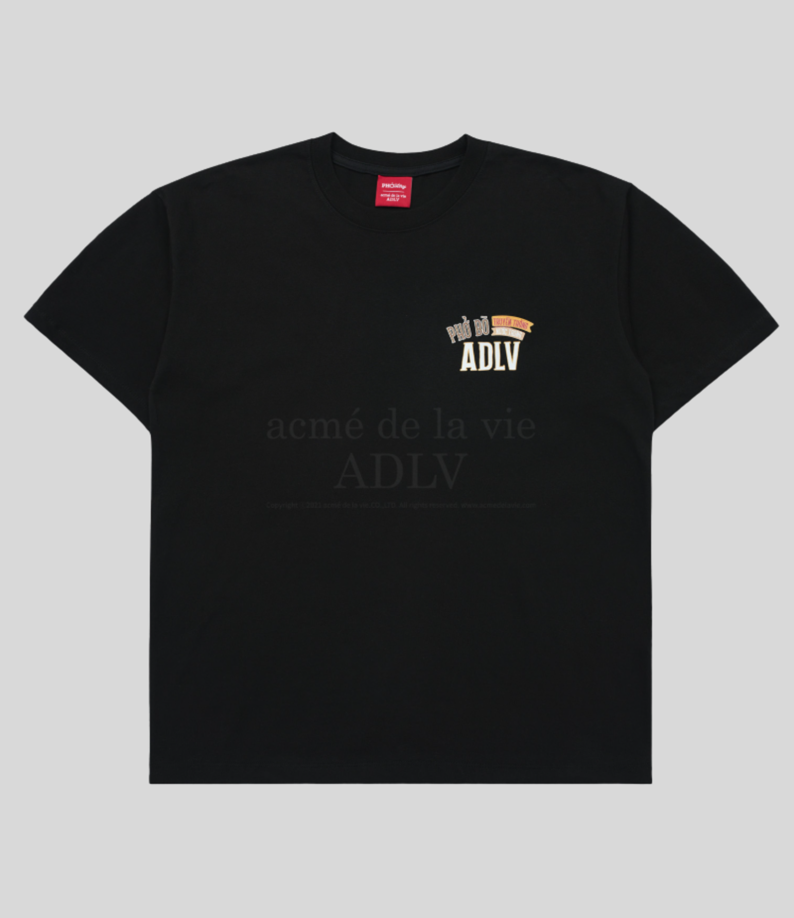 ADLV - PHO STORY X ADLV - Road Sign Bear Short Sleeve T-Shirt - Image 3