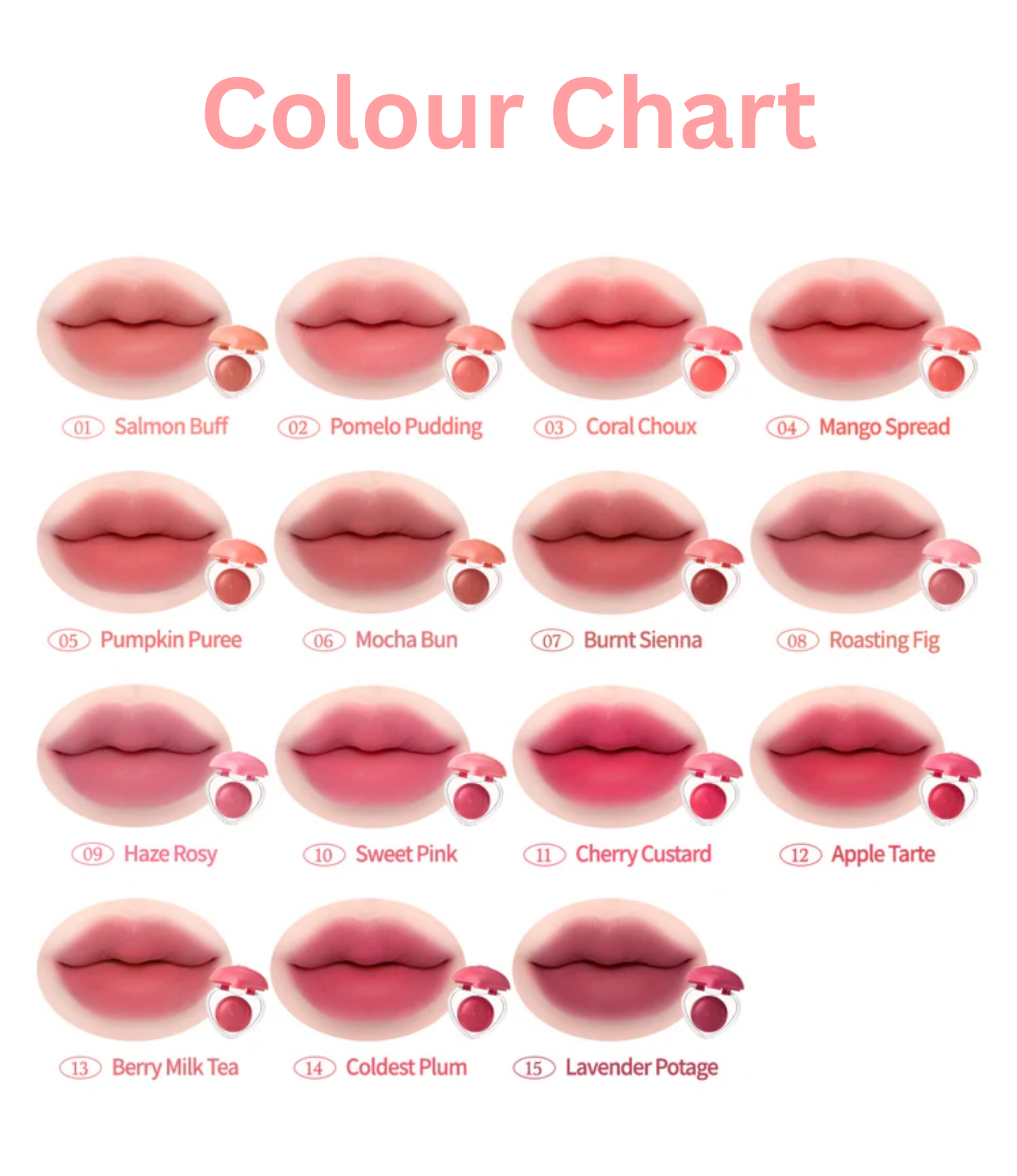 DASIQUE - Souffle Colour Heart Pot - Image 3