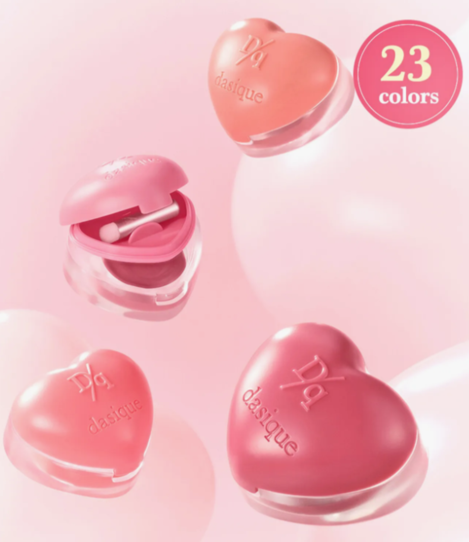 DASIQUE - Souffle Colour Heart Pot