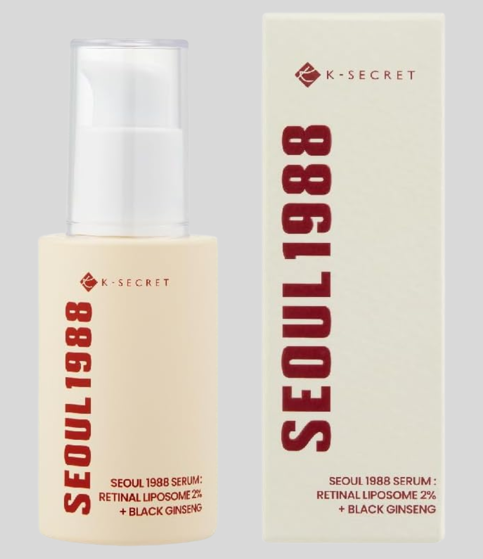 K-SECRET SEOUL 1988 - Serum Retinal Liposome 2% + Black Ginseng 30ml
