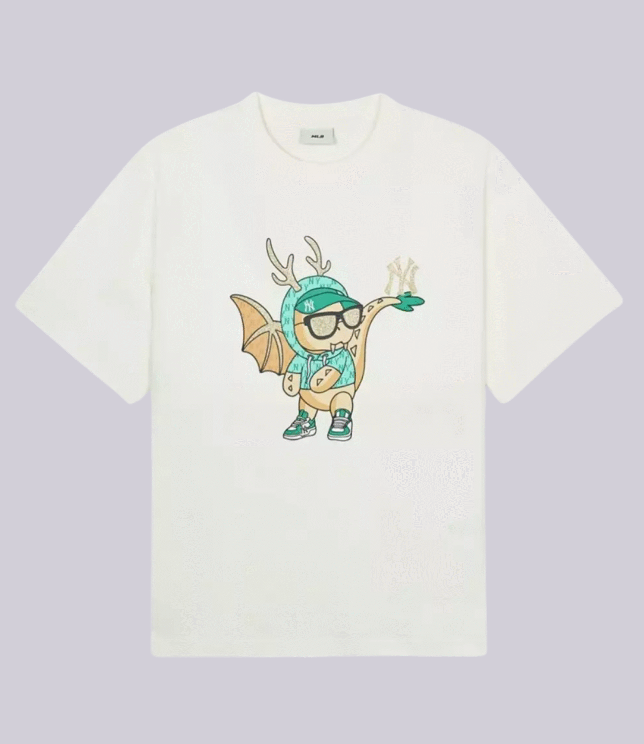 MLB - Dragon Tee White S