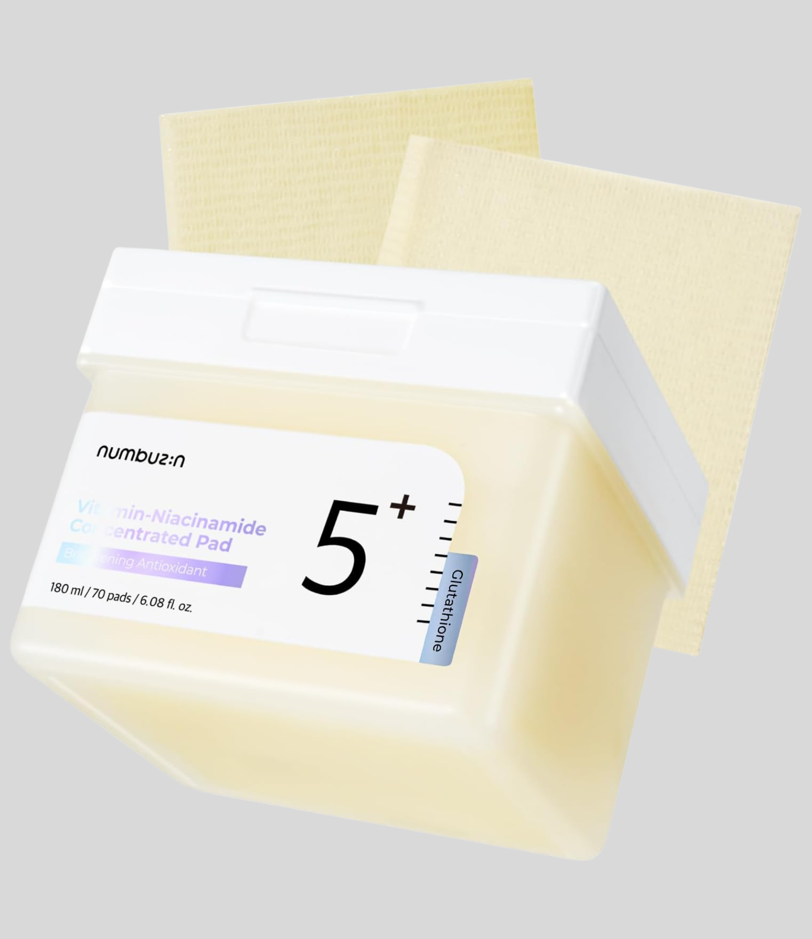 NUMBUZIN - No.5+ Glutathione Vitamin - Niacinamide Concentrated Toner Pads