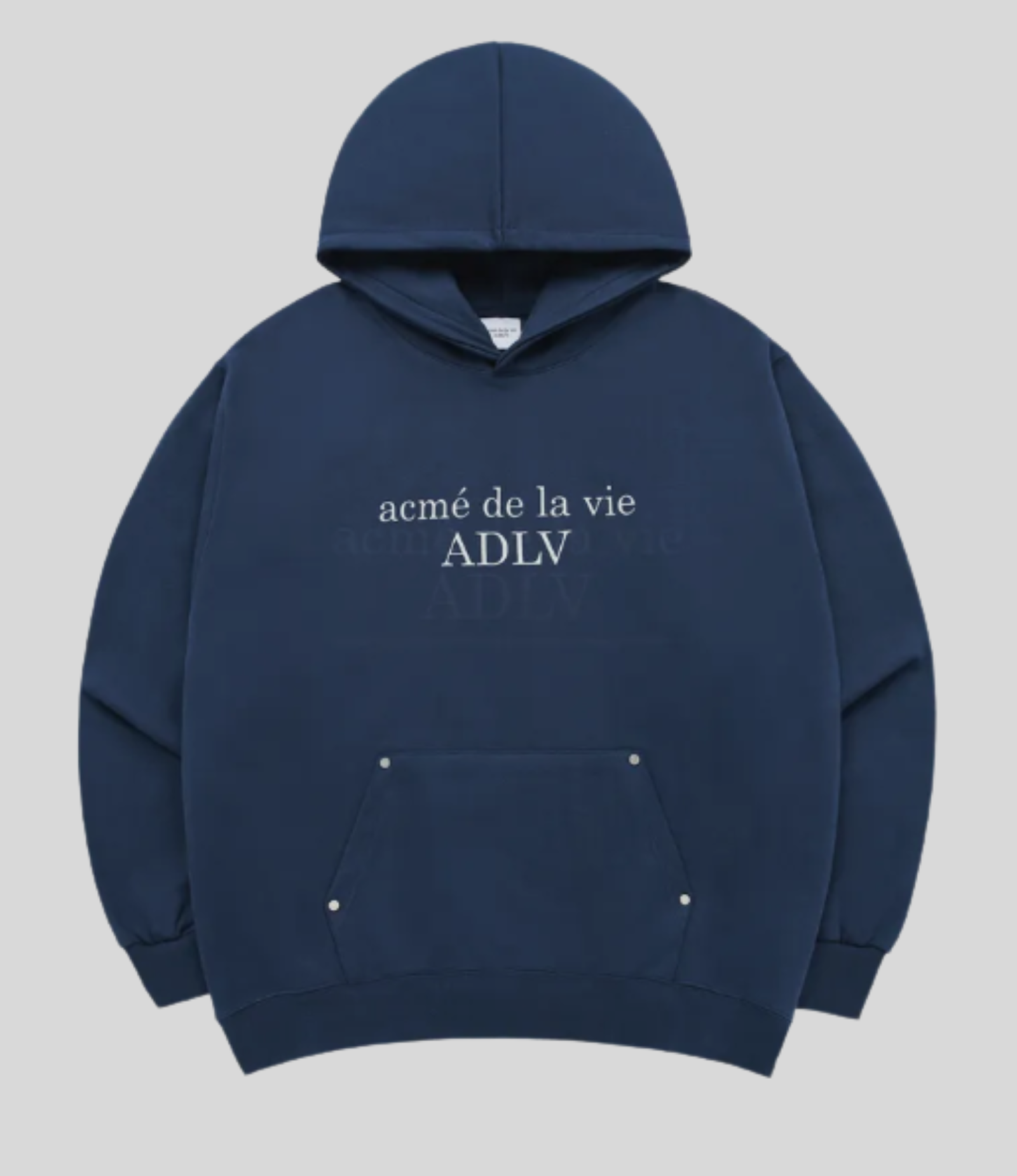ADLV - Circle Symbol Rivet Hoodie - Image 2