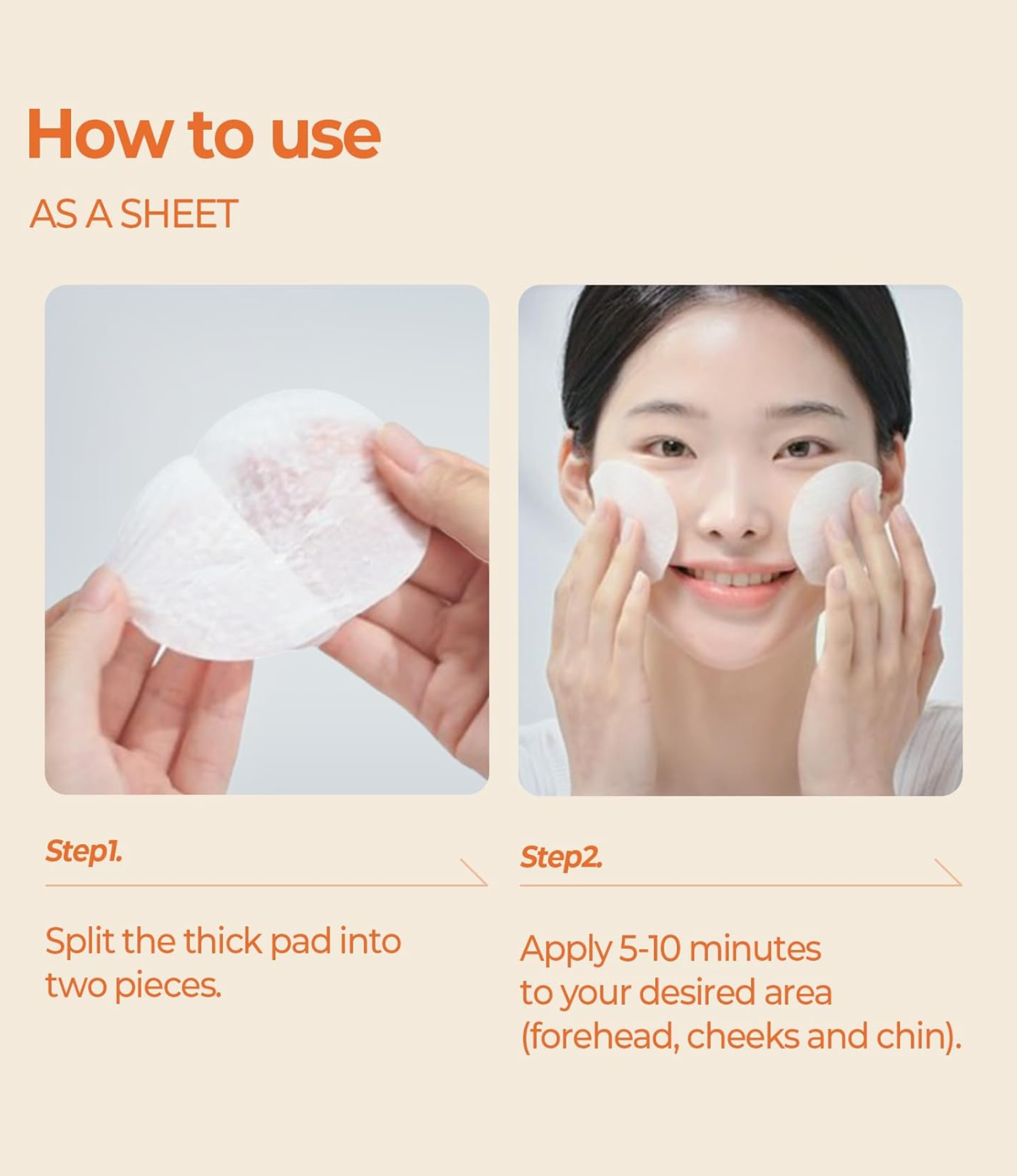 SKIN FOOD - Carrot Toner Pads - Image 2