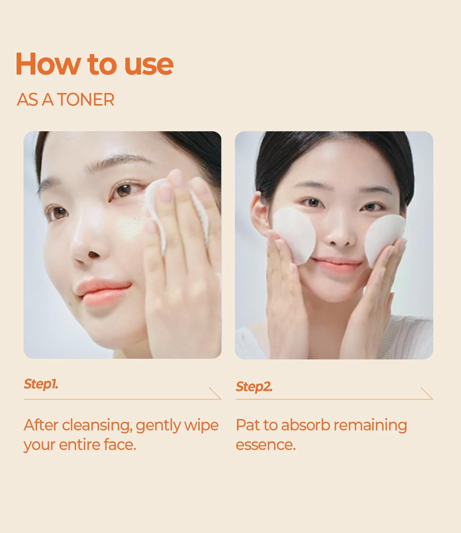 SKIN FOOD - Carrot Toner Pads - Image 3