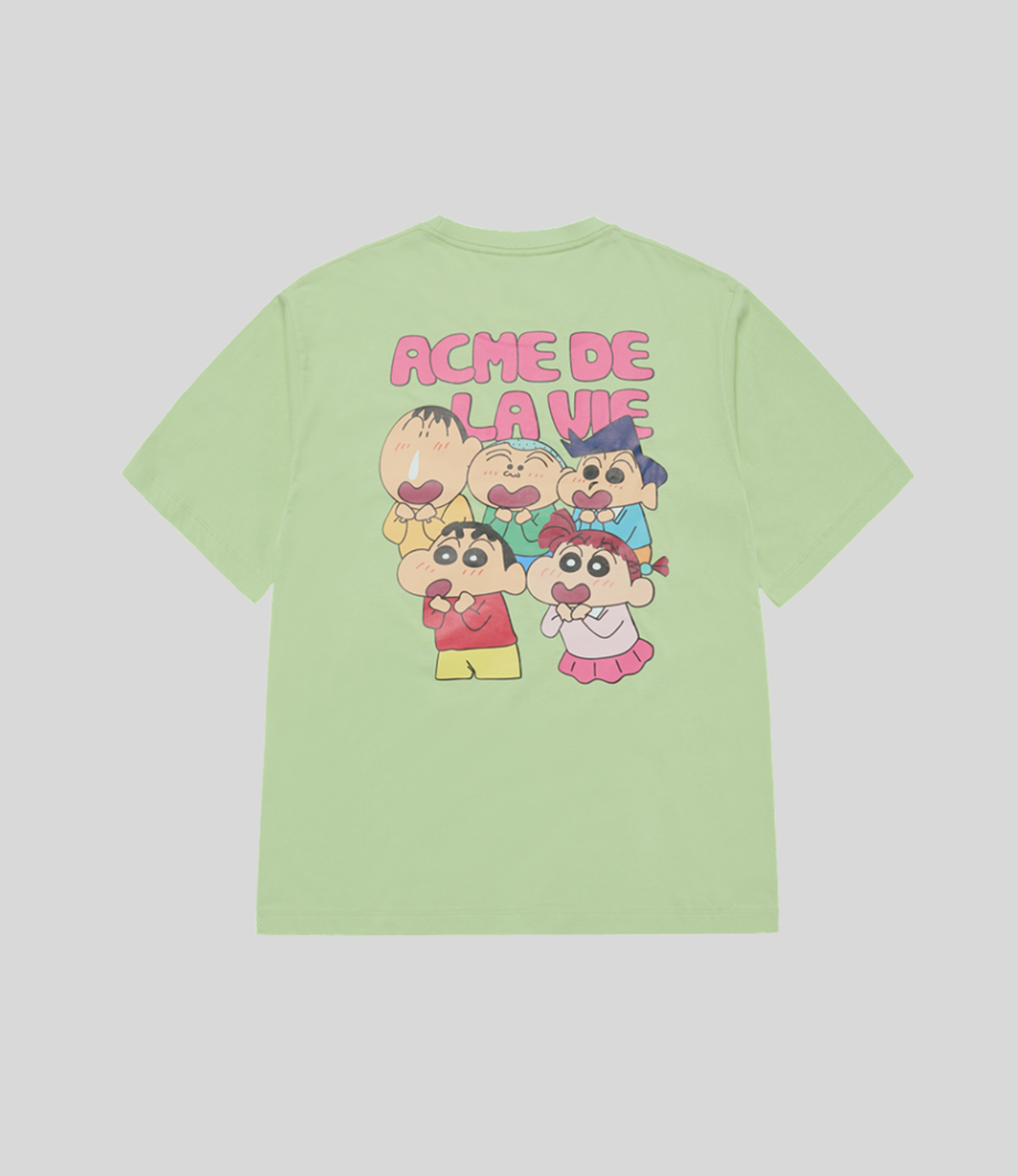 ADLV - Crayon Shin-Chan Kids Shinchan Crayon Friends Short Sleeve T-Shirt - Image 5