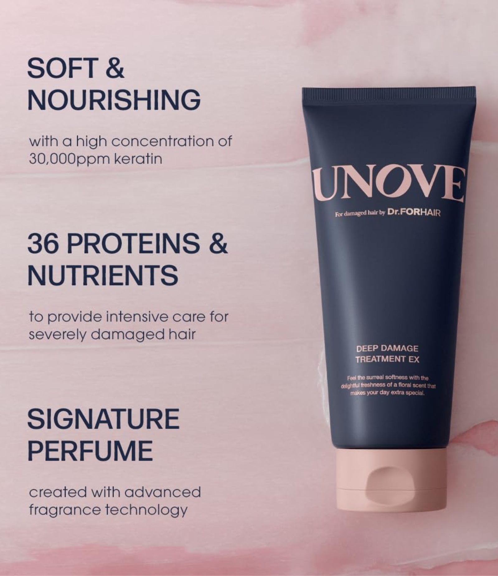 UNOVE - Deep Damage Treatment EX – Cherry Blossom / Tender Bloom - Image 2
