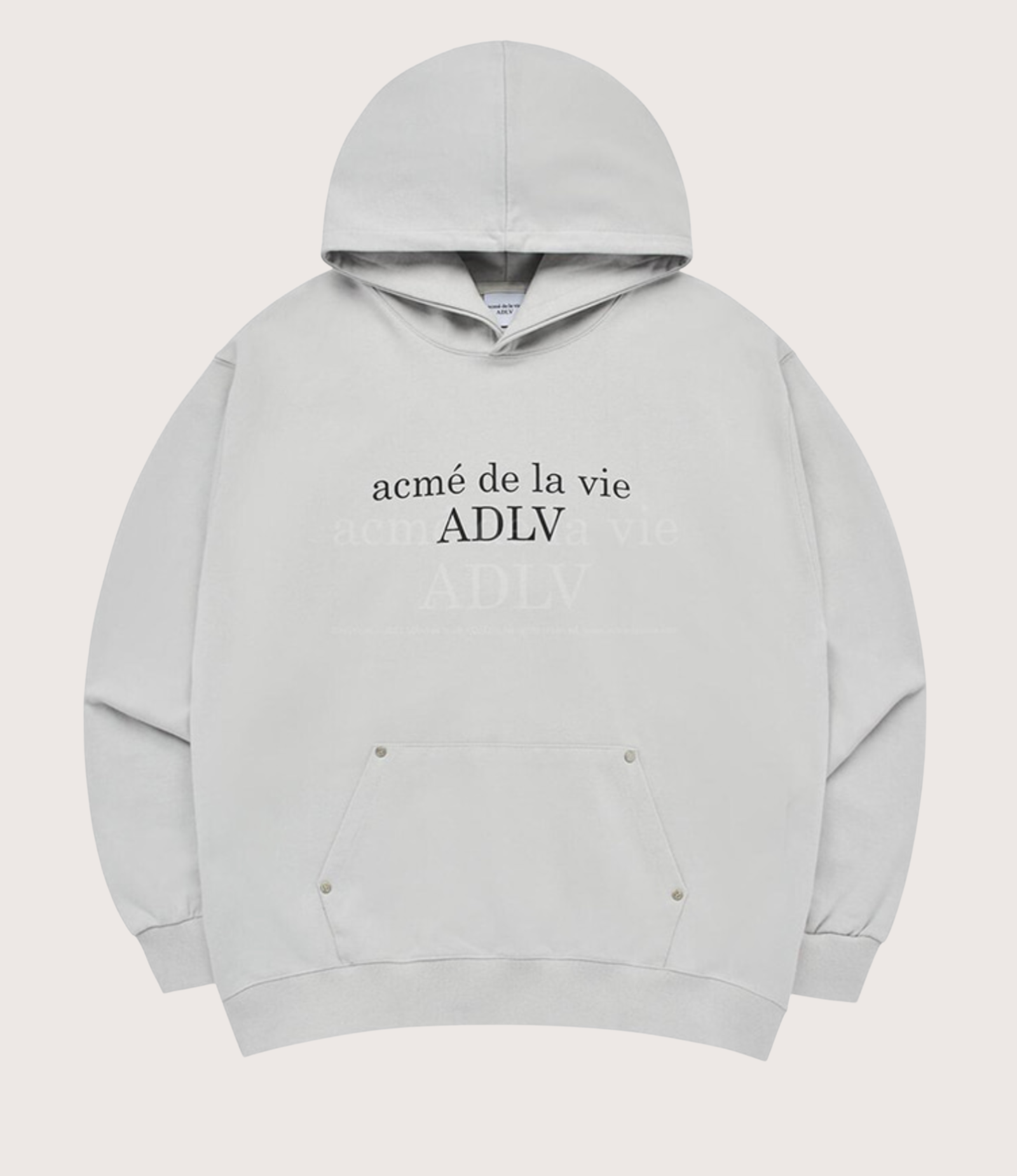 ADLV - Circle Symbol Rivet Hoodie - Image 8