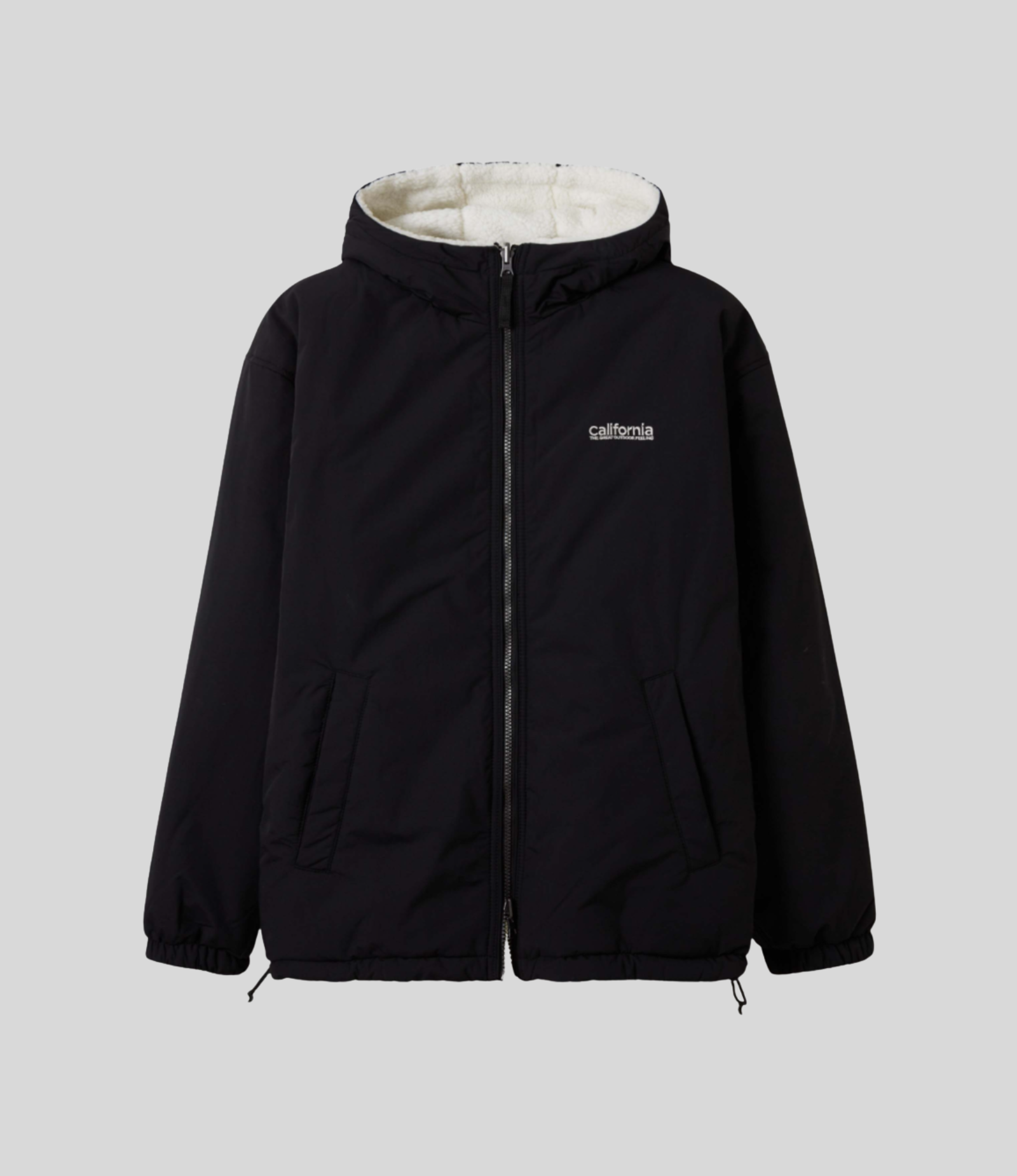 WHO.AU - Reversible Dumble Jumper + Hoodie - Black - Image 3