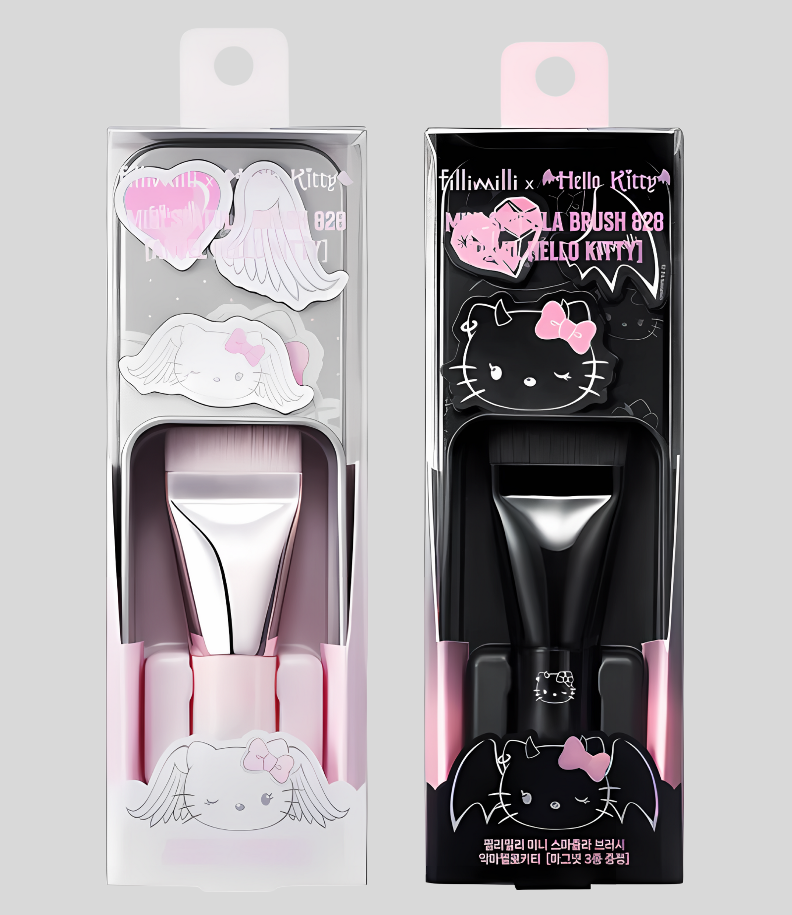 FILLIMILI - SPECIAL EDITION HELLO KITTY - Mini Spatula Brush 828 (Tin Case)