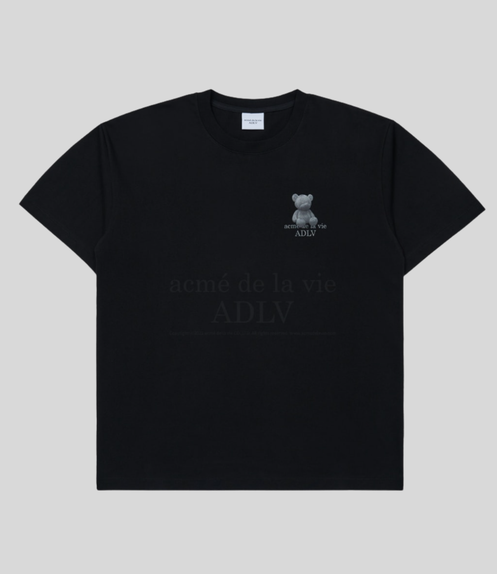 ADLV - Fuzzy Bear Short Sleeve T-Shirt - Image 5