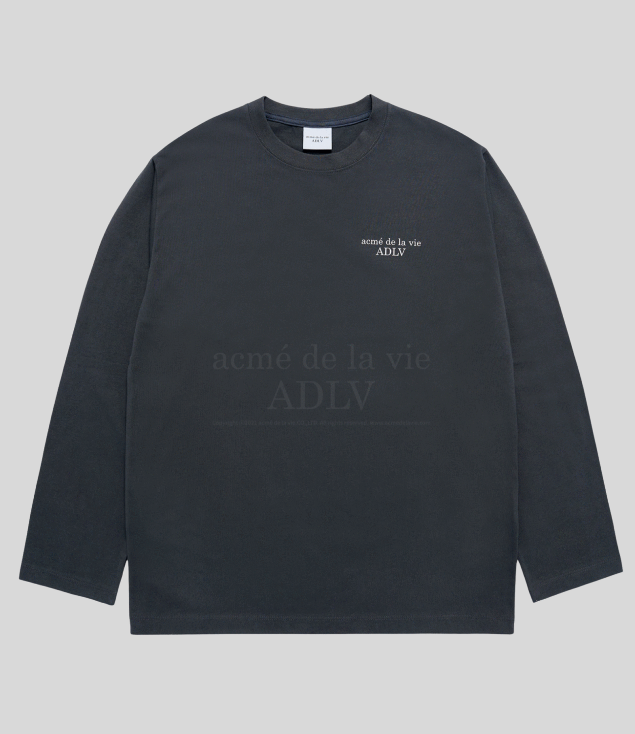 ADLV - Jual basic logo needle work long sleeve - Image 2