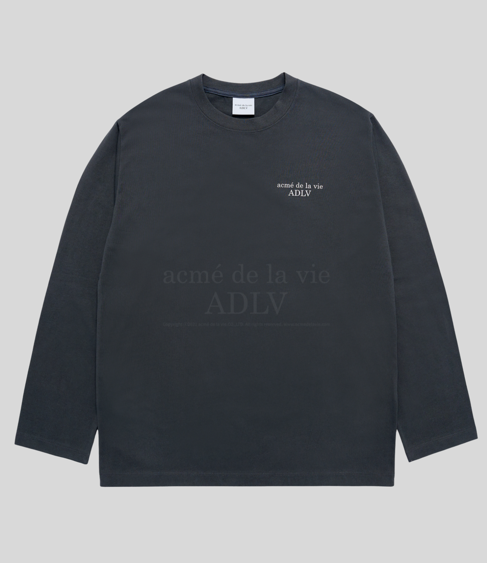 ADLV - Jual basic logo needle work long sleeve - Image 2