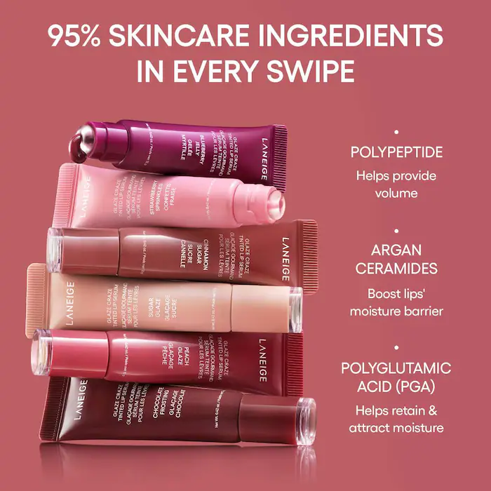 LANEIGE - Glaze Craze Tinted Lip Serum - Image 3