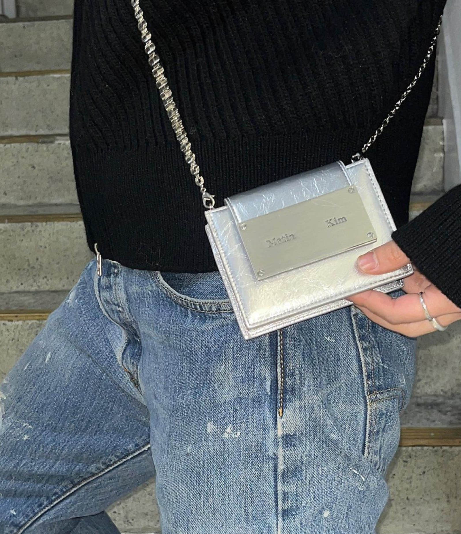 MATIN KIM - Accordion Mini Bag