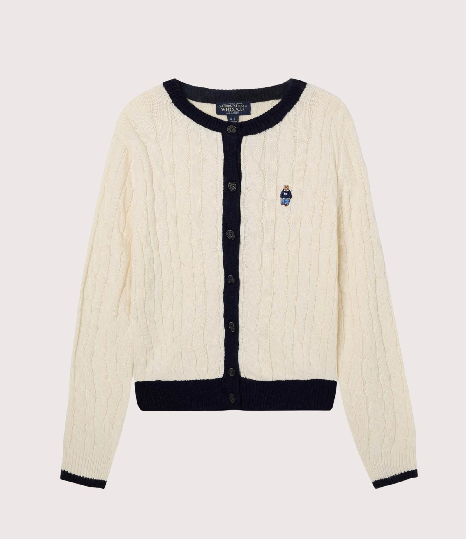 WHO.AU - Steve Cable Cardigan - Image 4