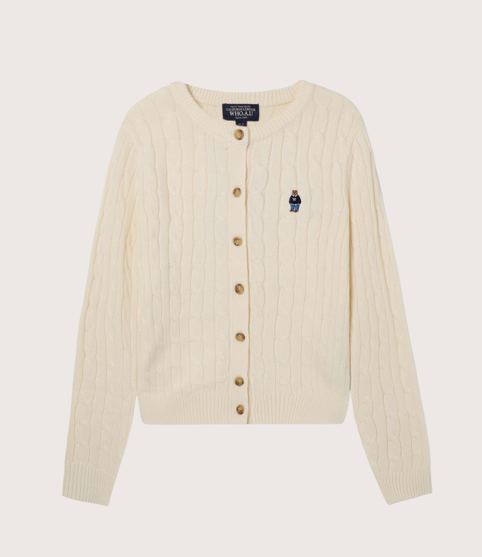 WHO.AU - Steve Cable Cardigan - Image 3